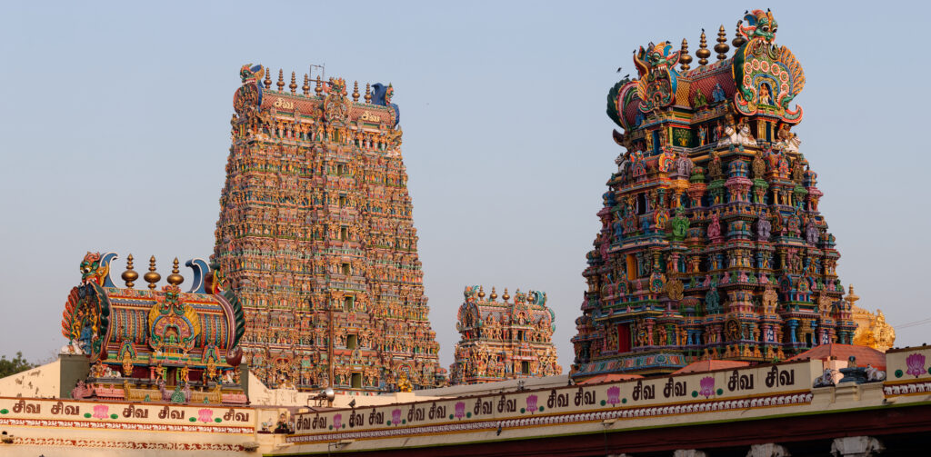 meenakshi amman west tower