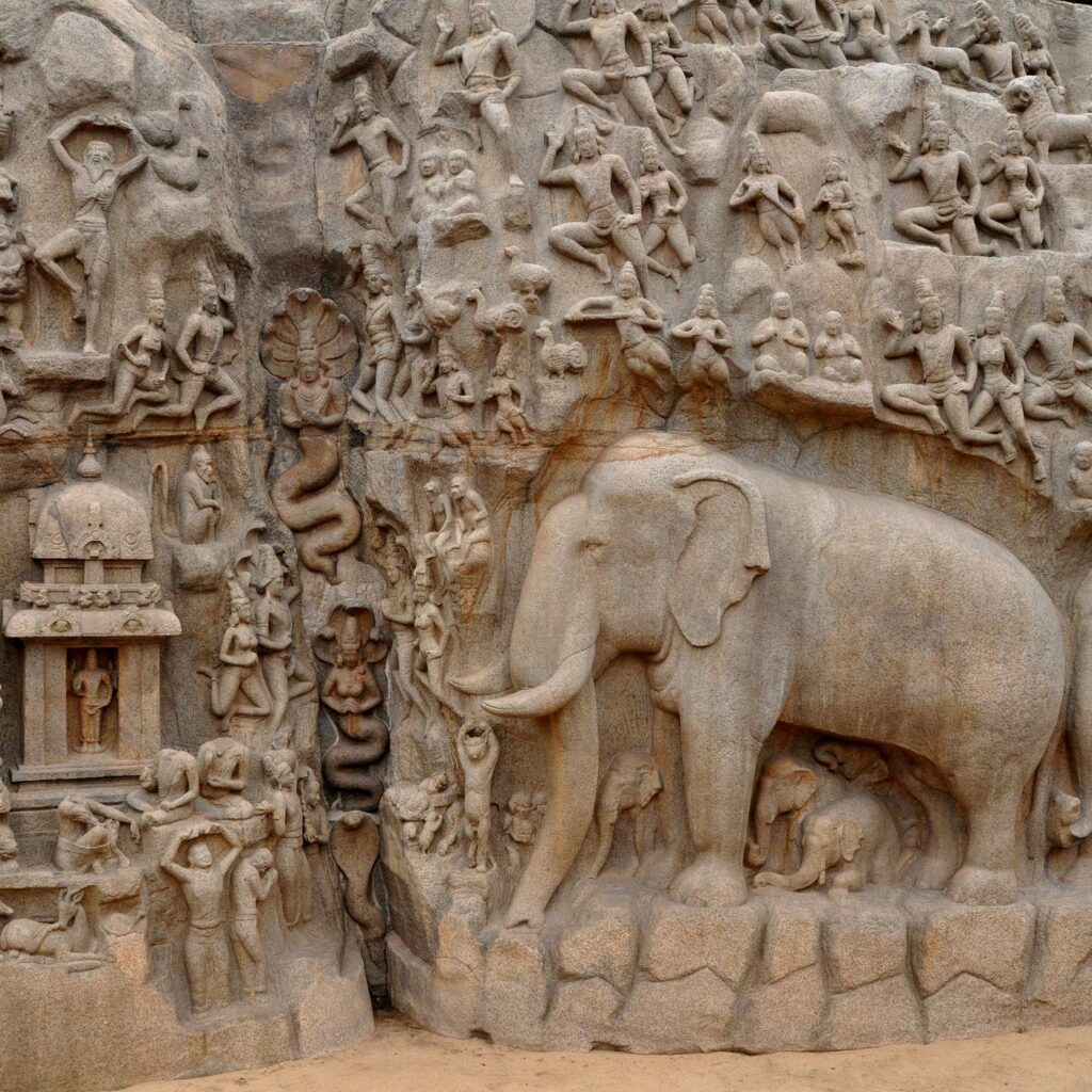 monumentos en mahabalipuram