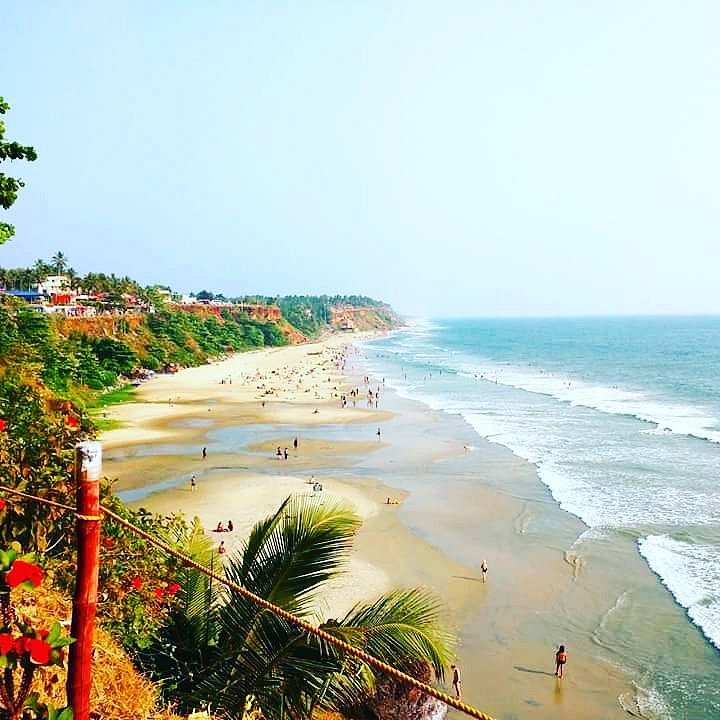 varkala cliff