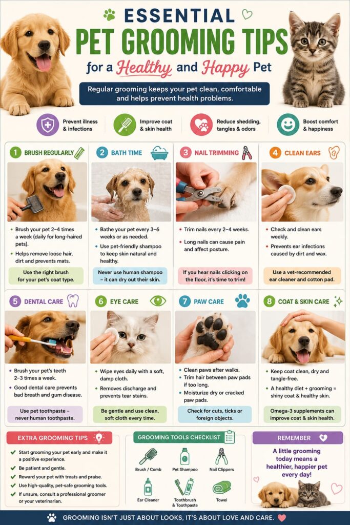 Pet Care Clinic Siddipet And Pet Grooming Tips 