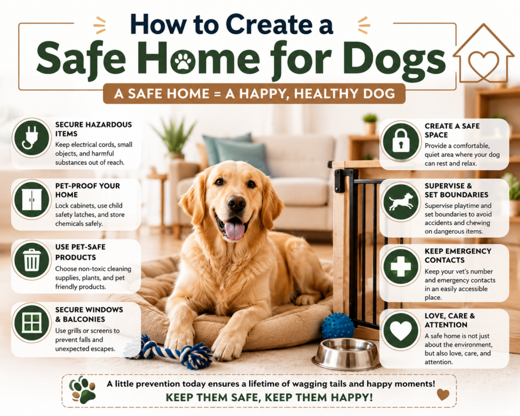 How to Create a Safe Home for Dogs Safe Home For Dogs