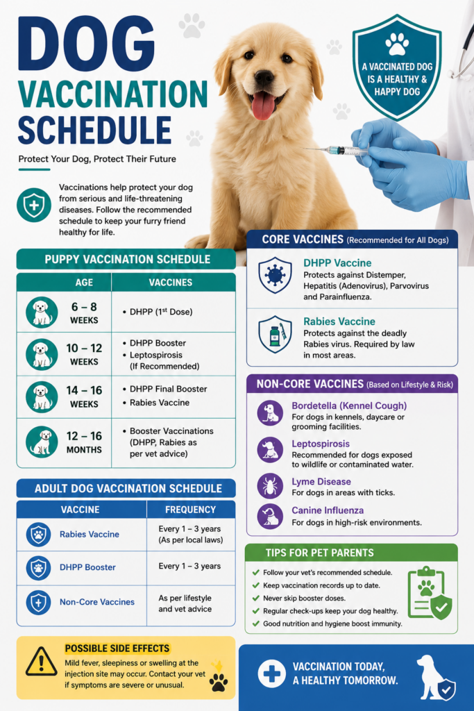 Dog Vaccination Schedule: A Complete Guide Dog Vaccination Schedule