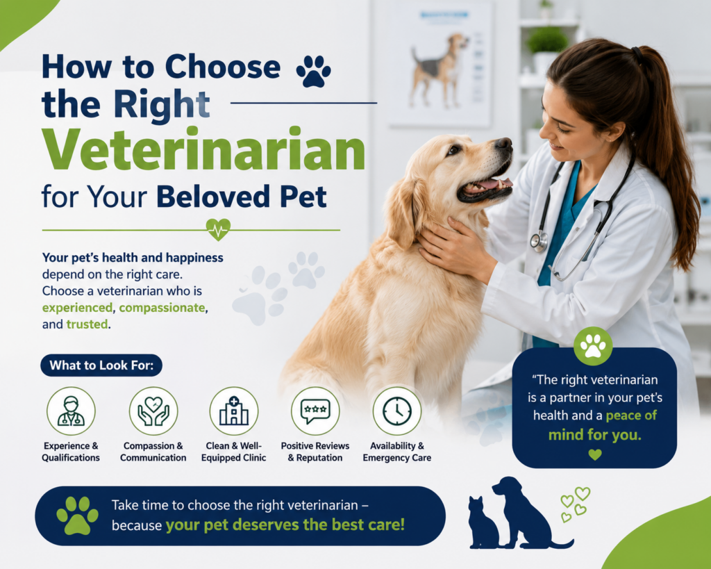 How to Choose the Right Veterinarian for Your Beloved Pet Choose The Right Veterinarian
